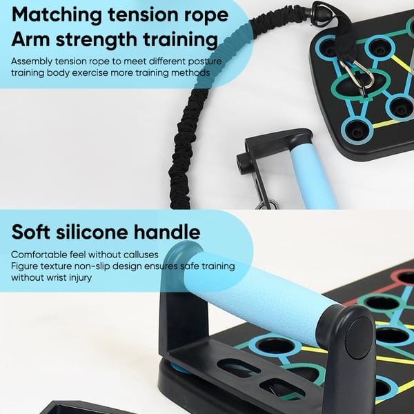 SAKER® Foldable Push-Up Multi-Muscle Trainer