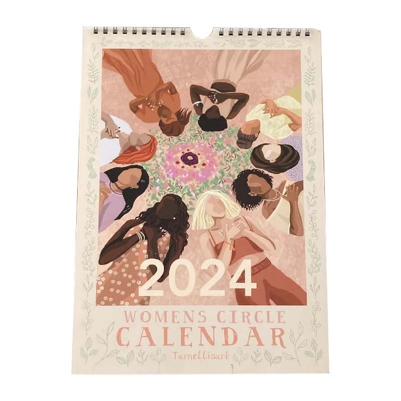 2024 Womens Circles Hängande Väggkalender