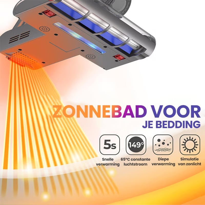 Sakerplus Krachtige UV Bedstofzuiger
