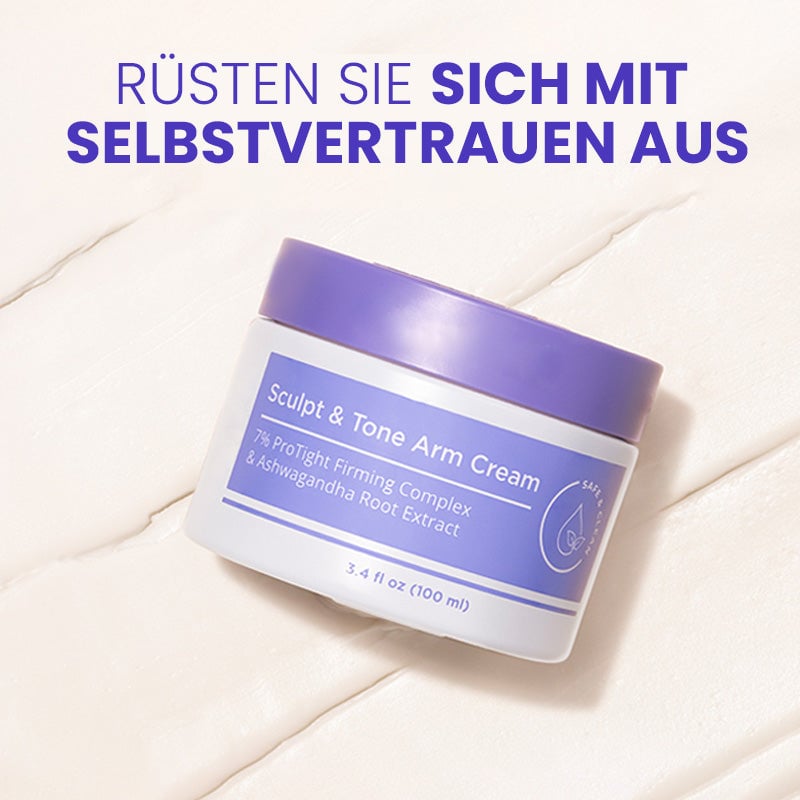 Arm-Creme zum Sculpten und Straffen💪