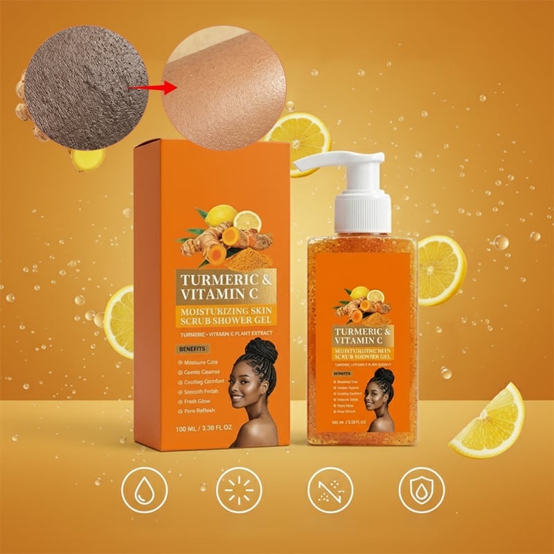 Turmeric Vitamin C Scrub Body Wash