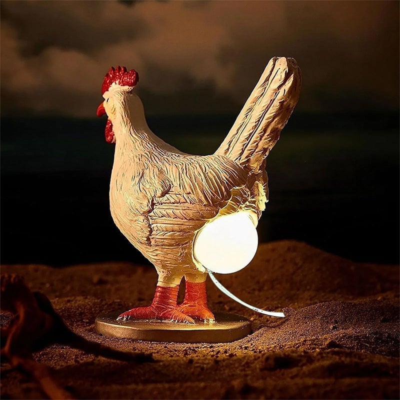 Kreativ Kylling Harpiks Bordlampe
