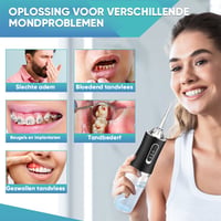 Draagbare elektrische monddouche