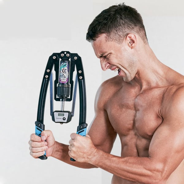 Adjustable Hydraulic Arm Strength Trainer (with LED counter)