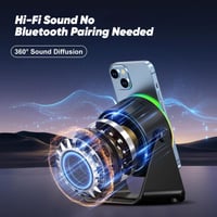 4-In-1 360° Rotating Bluetooth Speaker Stand
