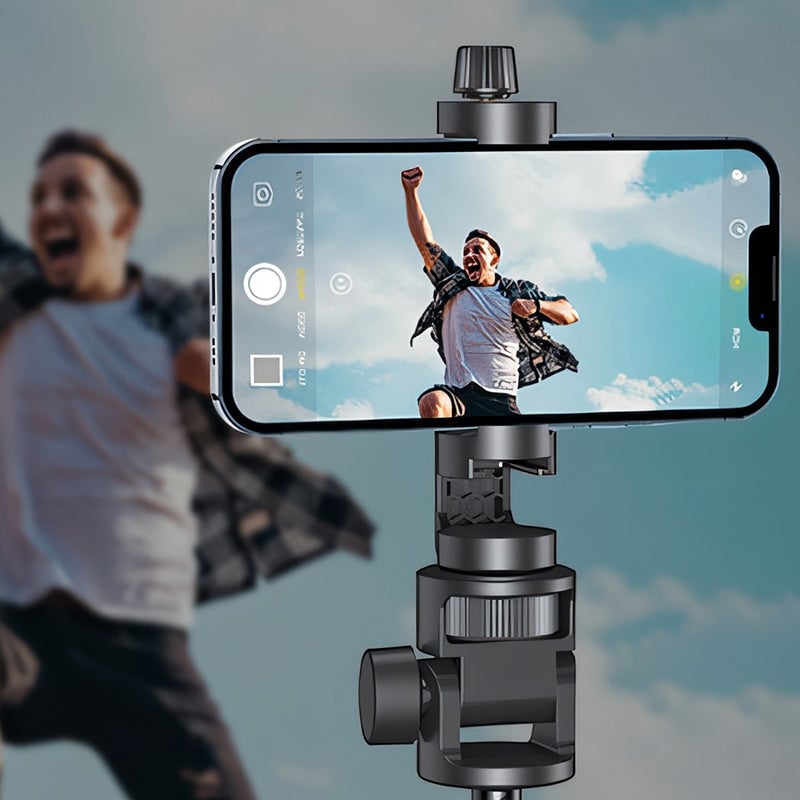 Selfie Stick-stativ med Bluetooth-fjernbetjening