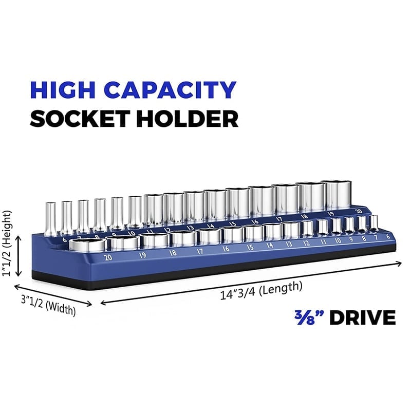 Saker Metric and Imperial Socket Rack