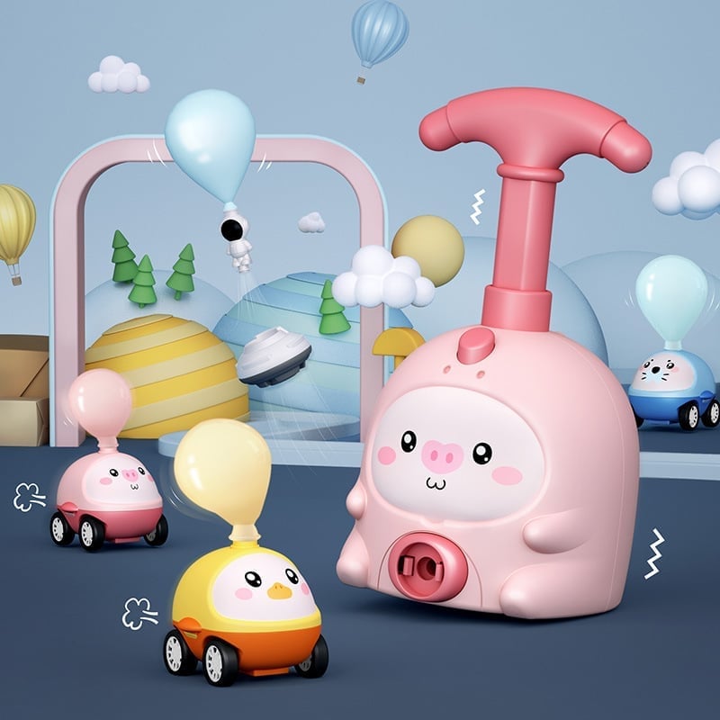 Air-Powered Car Toy