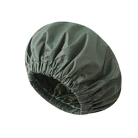 Satin Lined Waterproof Double Layer Shower Cap