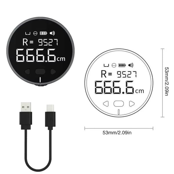 High-Precision Laser Measuring Tape
