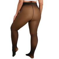 Fleece Lined Winter Tights for Women