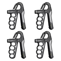 Adjustable electronic counting strength grip