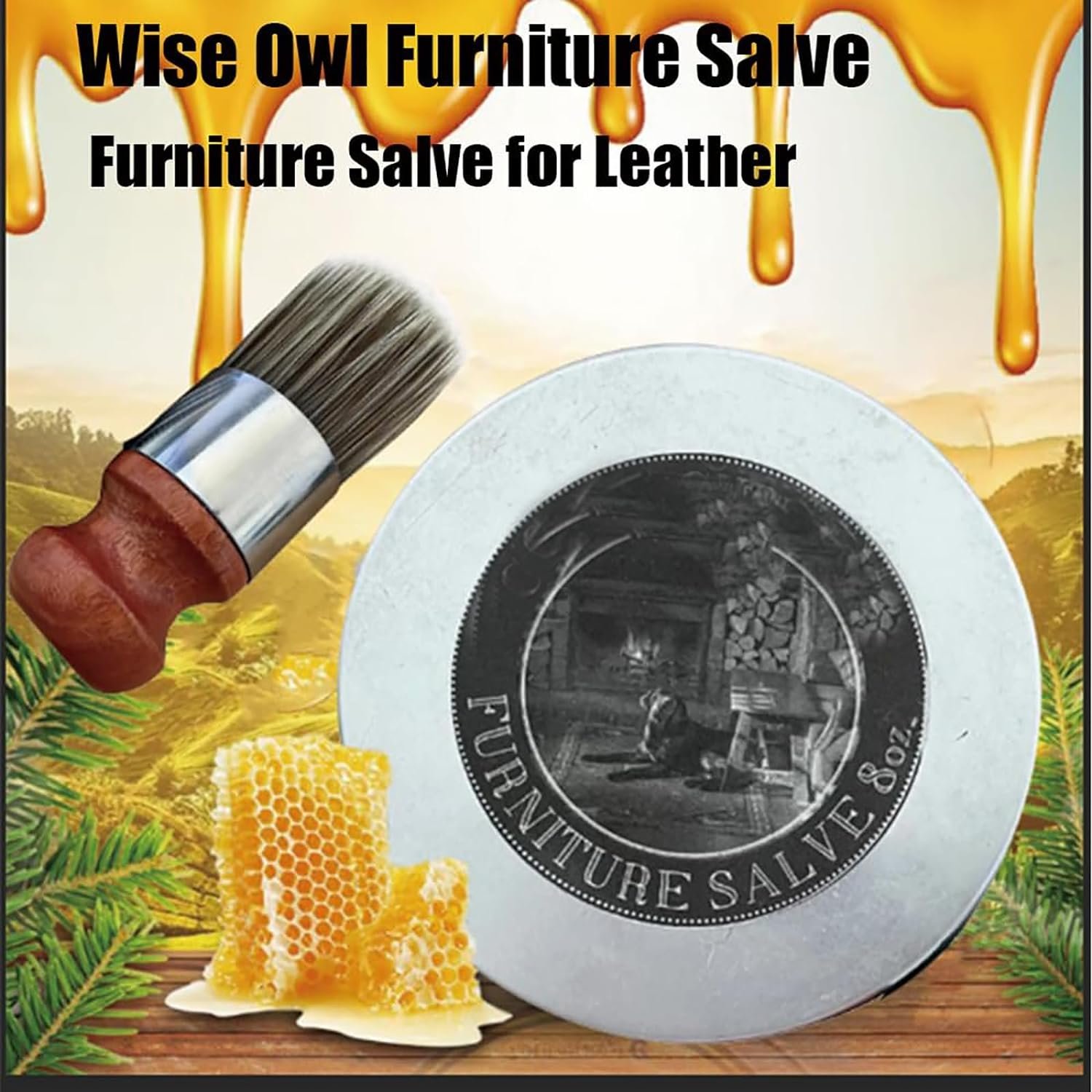 Sakerplus Furniture Salve & Brush
