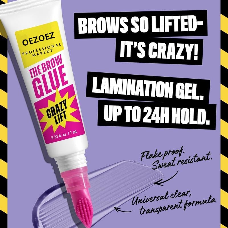 Waterproof, Quick-Dry Volumizing Eyebrow Gel
