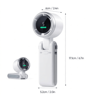 Rechargeable Handheld High Speed Fan