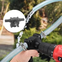 Bærbar akku vandpumpe til boremaskine