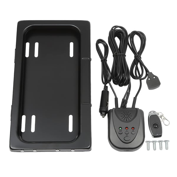 Sakerplus Electric Car Retractable License Frame