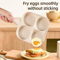 Thickened Deepened Four-hole Egg Frying Pan
