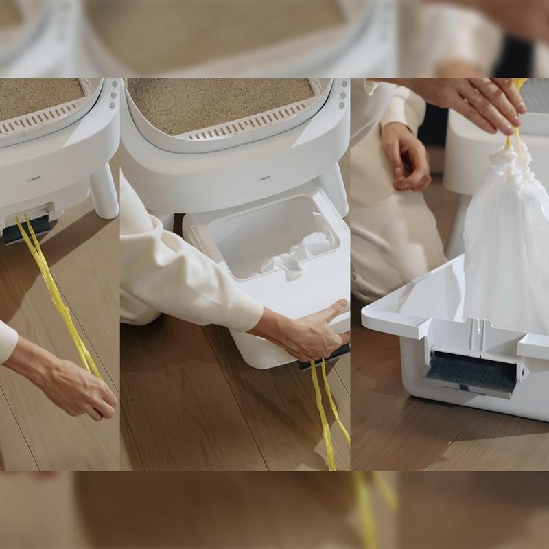 Automatic Self-Cleaning Cat Litter Box