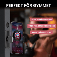 Portabel Magnetisk Mobilhållare för Gymmet