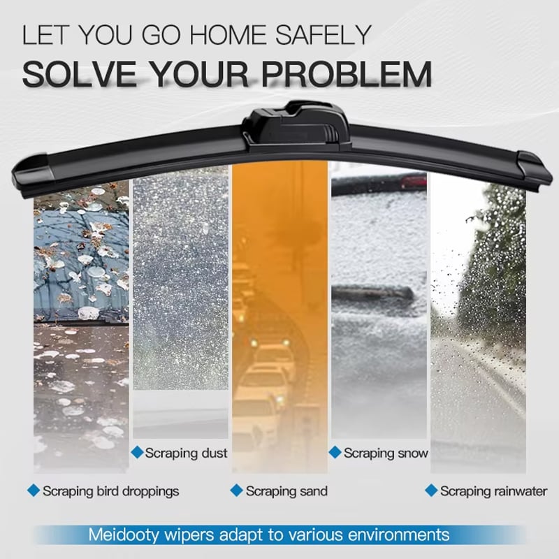 U-shaped Interface Universal Wiper