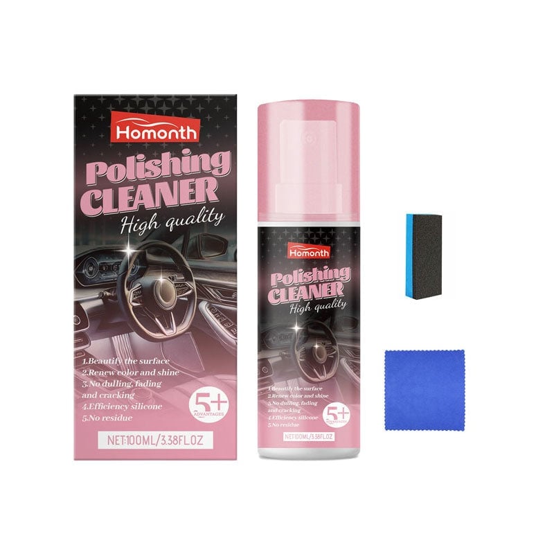 Reinigungs- und Poliermittel zur Autoinnenrenovierung