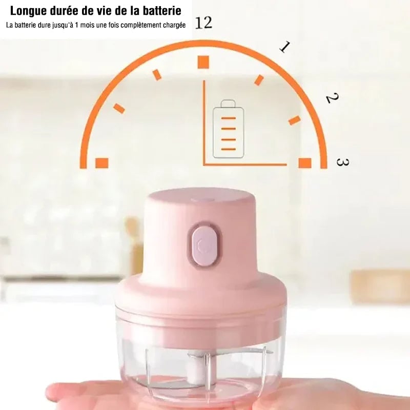 Machine à ail électrique intelligente