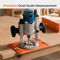 Precision Wood Router Slotting Guide Bracket