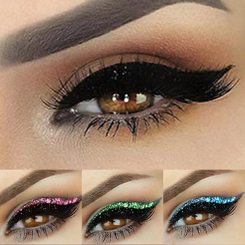 Waterdichte en herbruikbare eyeliner en wimpersticker