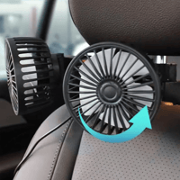 Elektrischer Doppelkopflüfter für die Rückseite des Autos