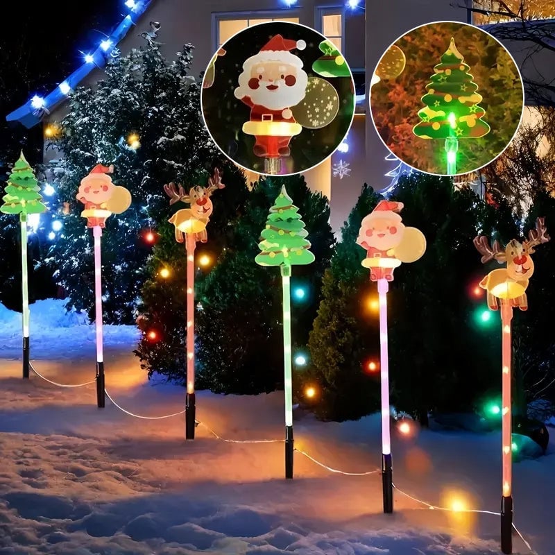 Solar-Powered Christmas Atmosphere Lights