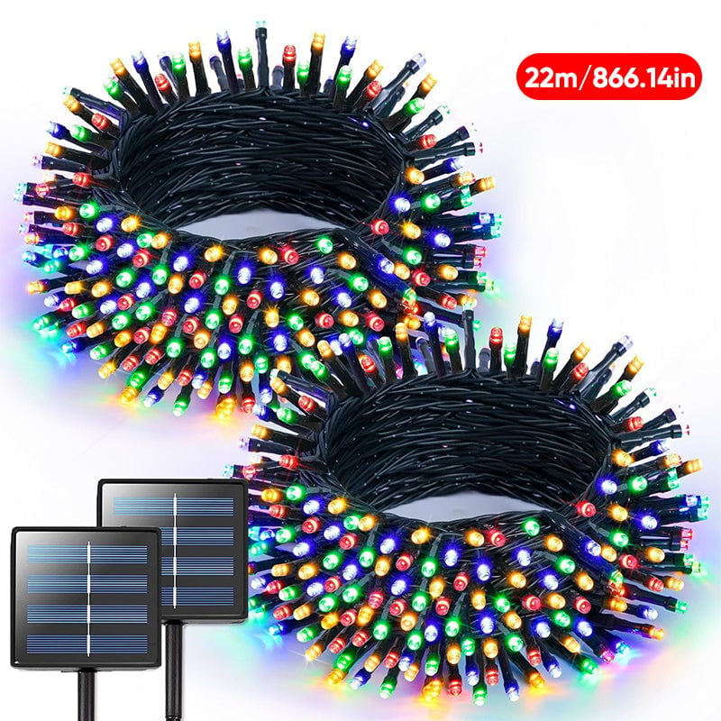Outdoor Solar LED String Lights