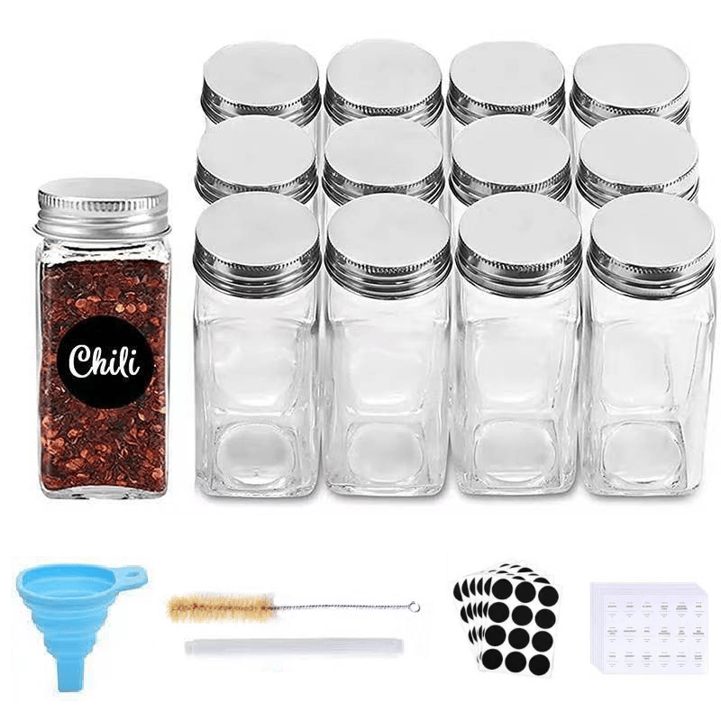 Quadratisches Gewürzdosen-Set