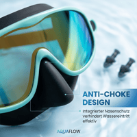 Kids Swimming Nose Cover Goggles