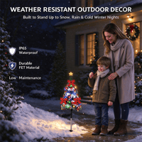 Kexon™ Solar Christmas Tree Garden Stake Lights
