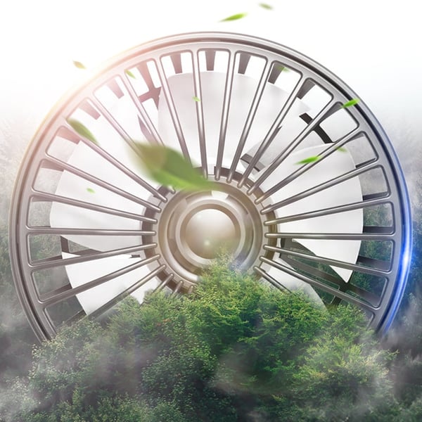 Elektrischer Doppelkopflüfter für die Rückseite des Autos