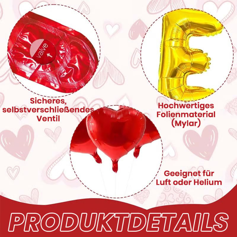 Valentinstag-Ballondekorationen
