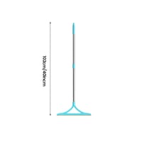Adjustable Mop Scraper & Hair Magnet Tool