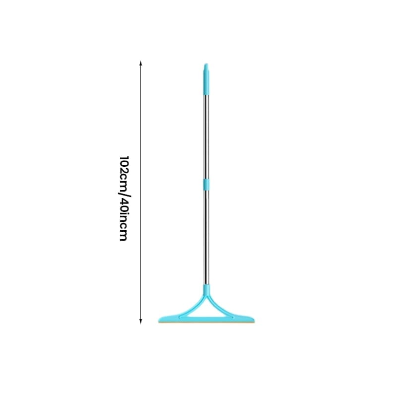 Adjustable Mop Scraper & Hair Magnet Tool