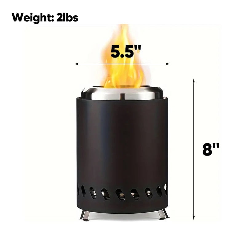 Saker Portable Smokeless Tabletop Firepit