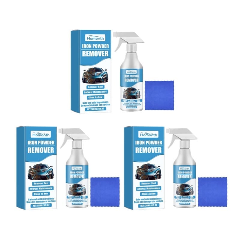 Car Iron Powder Rust Remover Spray