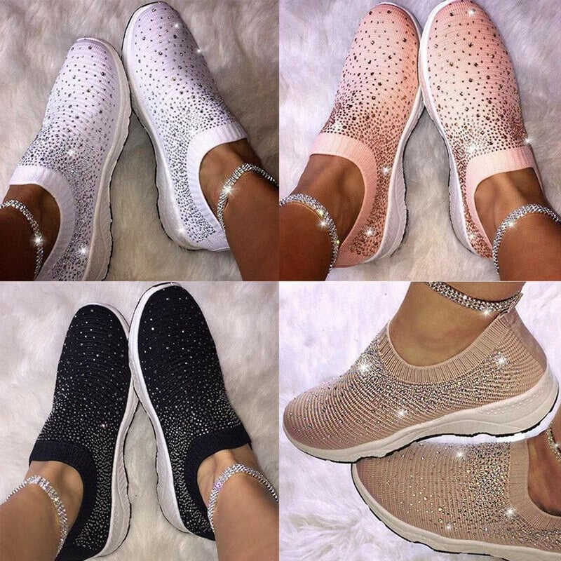 kristallen sneakers