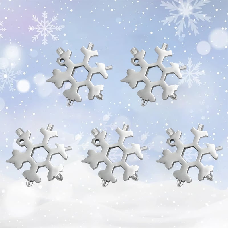 Sakerplus 18-in-1 Snowflake Multi-Tool