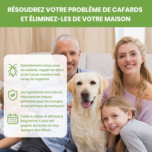 Répulsif contre les cafards