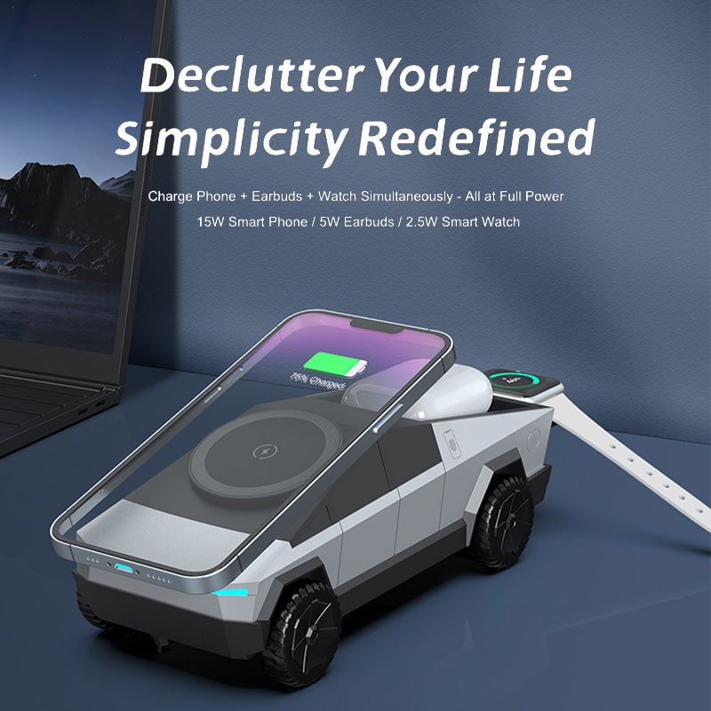 Sakerplus 3 in 1 CyberDock Charging Station