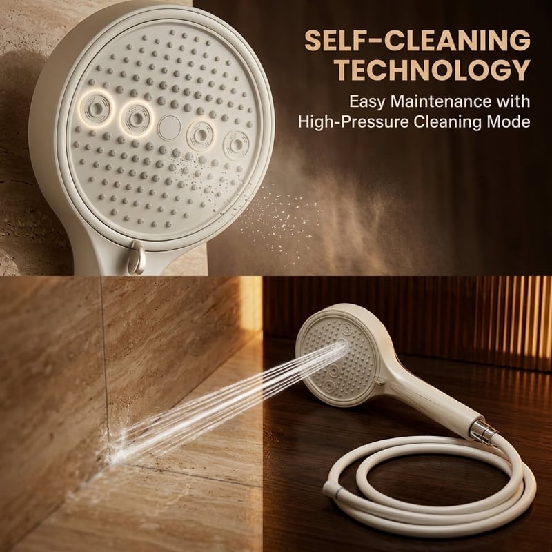 High-Pressure Handheld Shower Spray Set