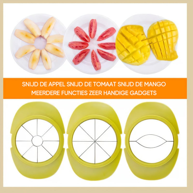 Multifunctionele fruitsnijder en kerner