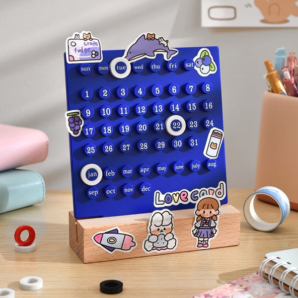 Calendrier Manuel En Boucle DIY