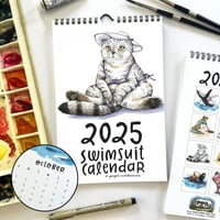 2025 Swimsuit Calendar: Animals in Swimwear