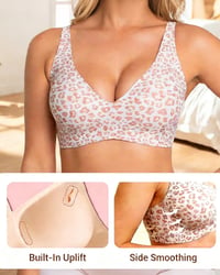 Wireless Women's Comfortable Seamless Push-up Bra